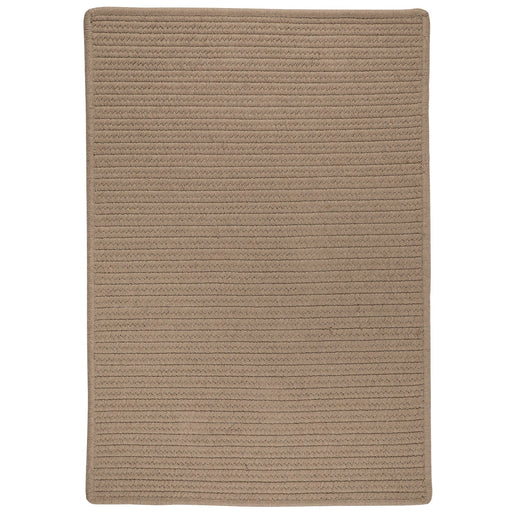 Colonial Mills Sunbrella Solid LS12 Alpaca Sunbrella Area Rug