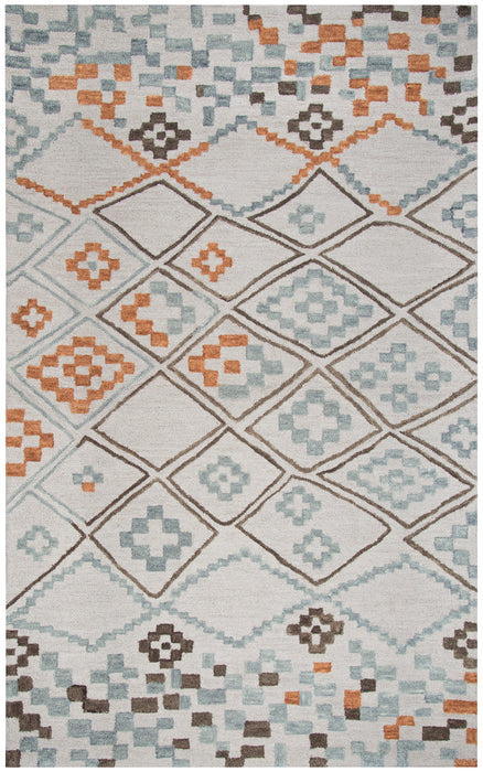 Rizzy Home Lancaster LS375A Gray Geometric/Moroccan Area Rug