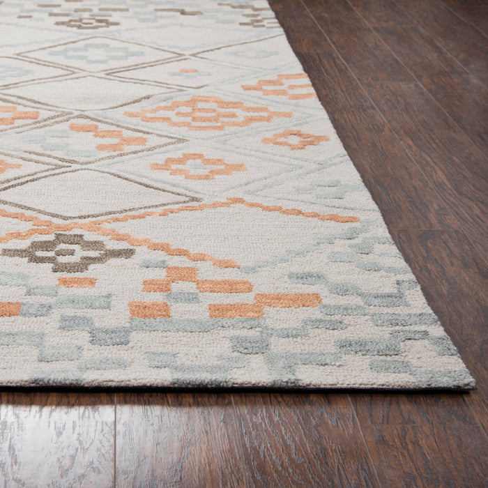 Rizzy Home Lancaster LS375A Gray Geometric/Moroccan Area Rug