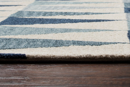 Rizzy Home Lancaster LS679A Ivory Geometric Area Rug