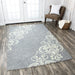 Rizzy Home Lancaster LS9562 Blue/Gray Ornamental Area Rug
