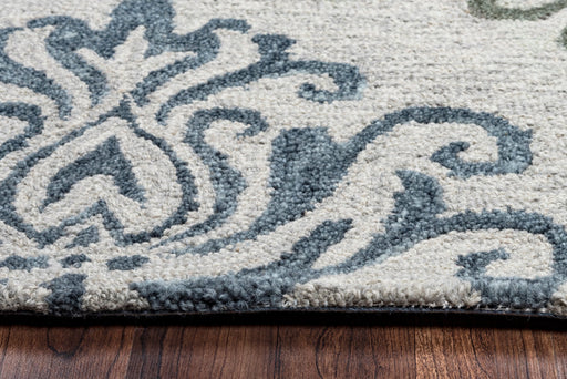 Rizzy Home Lancaster LS9563 Gray Ornamental Area Rug