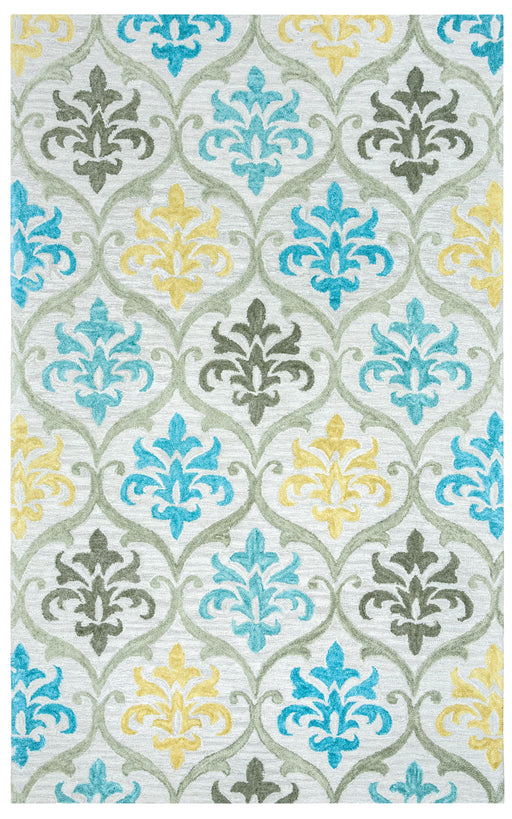 Rizzy Home Lancaster LS9573 Multi-Colored Ornamental Area Rug