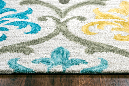 Rizzy Home Lancaster LS9573 Multi-Colored Ornamental Area Rug