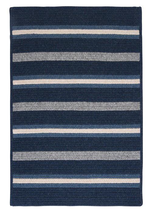 Colonial Mills Salisbury LY29 Navy Contemporary Area Rug