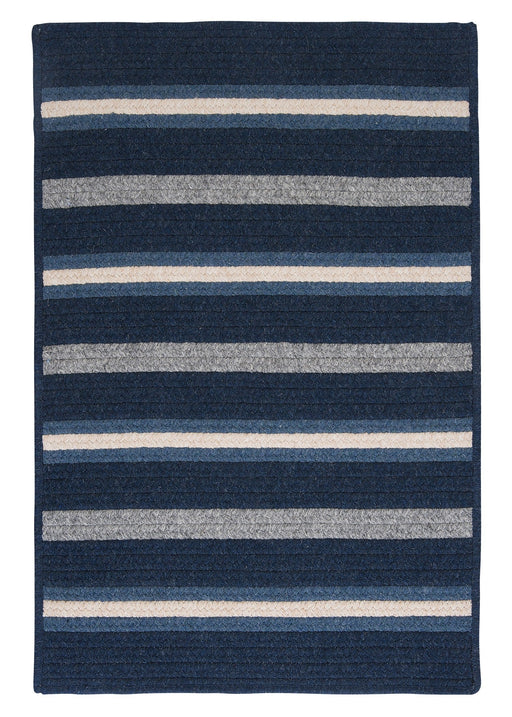 Colonial Mills Salisbury LY29 Navy Contemporary Area Rug