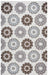Rizzy Home Maggie Belle MB9538 Gray Print Area Rug