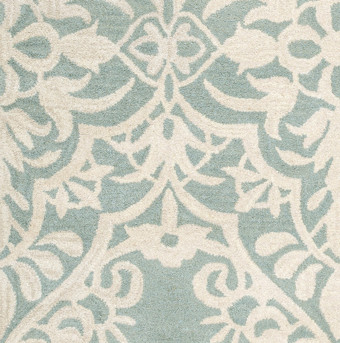 Rizzy Home Marianna Fields MF9444 Blue/Green Ornamental Area Rug