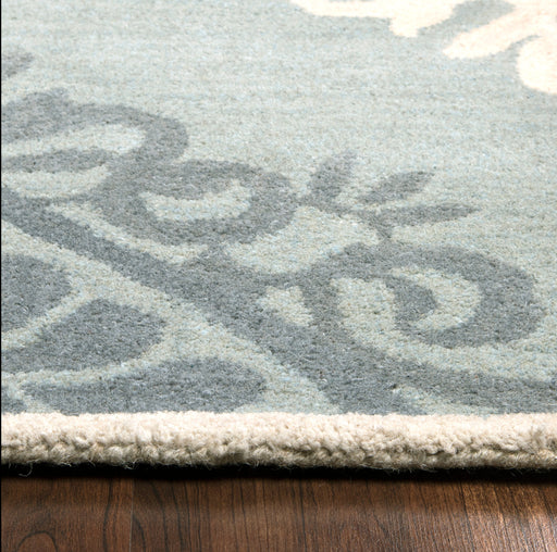 Rizzy Home Marianna Fields MF9444 Blue/Green Ornamental Area Rug