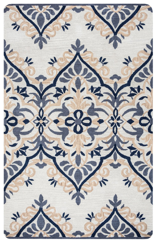 Rizzy Home Marianna Fields MF9448 Multi-Colored Ornamental Area Rug