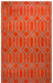 Rizzy Home Marianna Fields MF9452 Red Trellis Area Rug