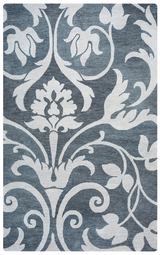 Rizzy Home Marianna Fields MF9476 Gray Ornamental Area Rug