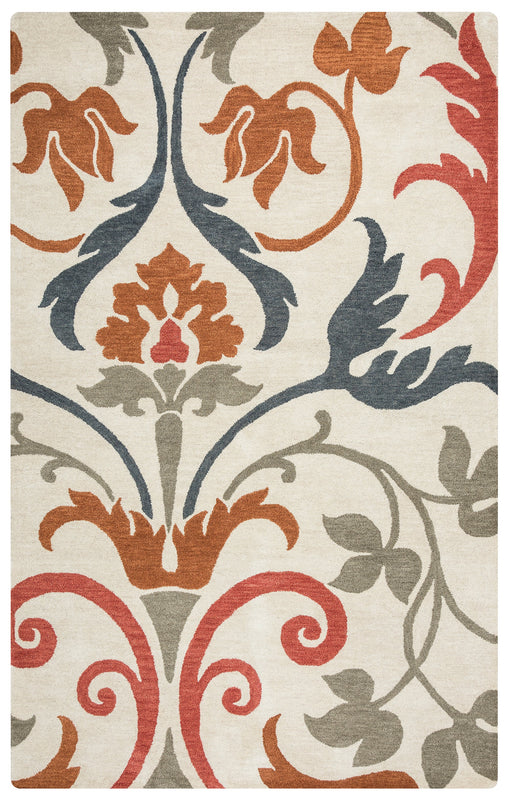 Rizzy Home Marianna Fields MF9490 Multi-Colored Ornamental Area Rug