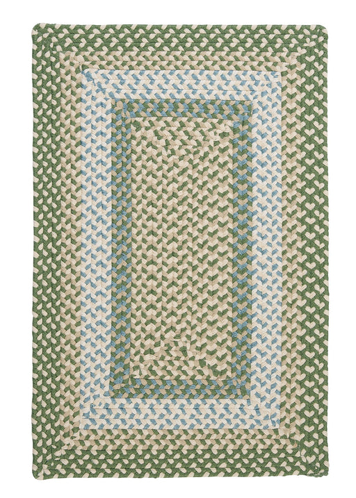 Colonial Mills Montego MG19 Lily Pad Green Indoor/Outdoor Area Rug