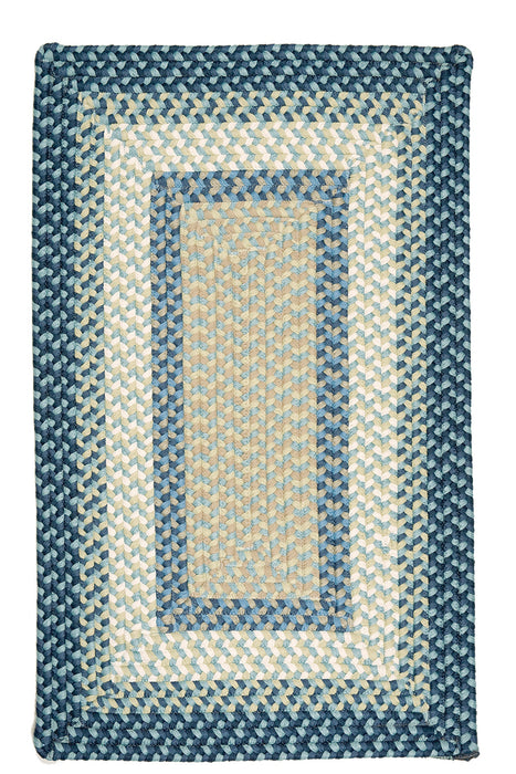 Colonial Mills Montego MG59 Blue Burst Indoor/Outdoor Area Rug