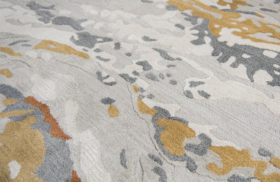 Rizzy Home Mod MO575A Gray Abstrack Area Rug