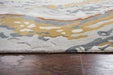 Rizzy Home Mod MO575A Gray Abstrack Area Rug
