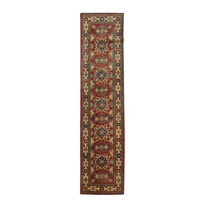 EORC Red Hand Knotted Wool Supper Kazak Rug