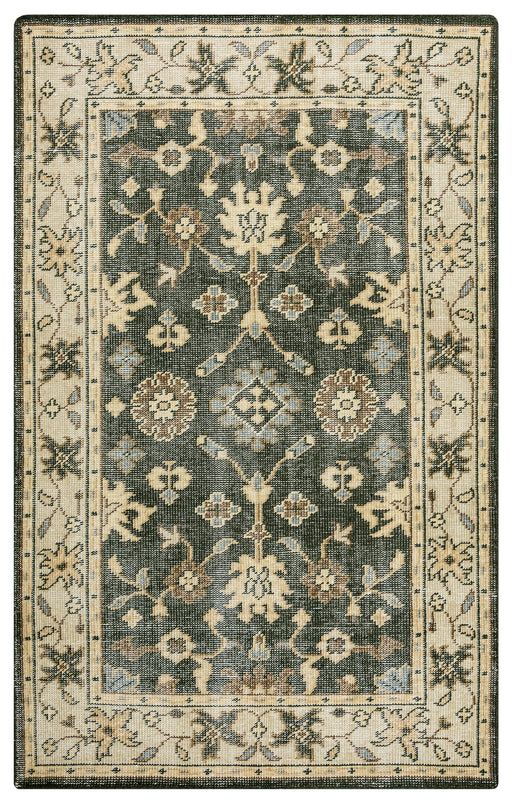 Rizzy Home Maison MS8681 Multi-Colored Border Area Rug
