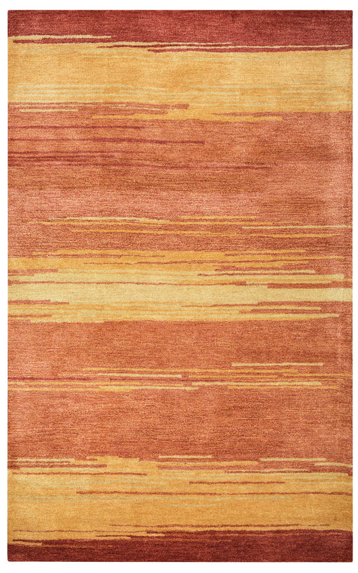 Rizzy Home Mojave MV3163 Gold/Orange Abstract Area Rug