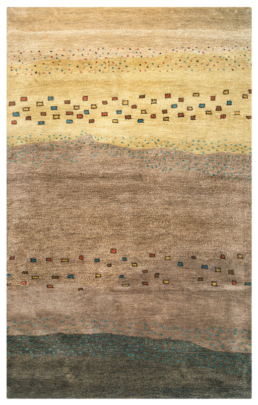 Rizzy Home Mojave MV3164 Tan/Brown Abstract Area Rug