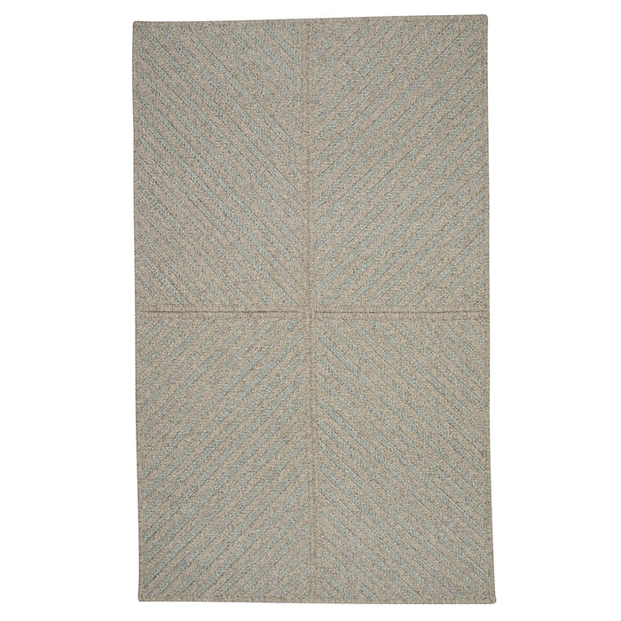 Colonial Mills Moxie MX51 Light Blue Geometric Area Rug