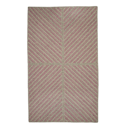 Colonial Mills Moxie MX72 Magenta Geometric Area Rug