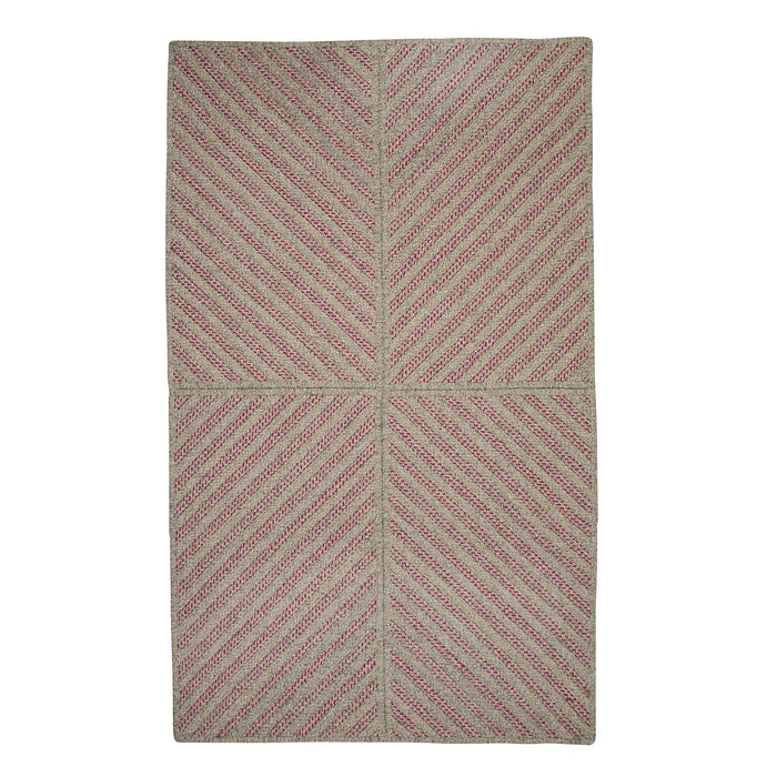 Colonial Mills Moxie MX72 Magenta Geometric Area Rug