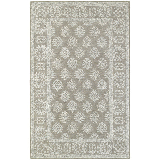 Oriental Weavers Manor Grey/Beige Oriental 81202 Area Rug