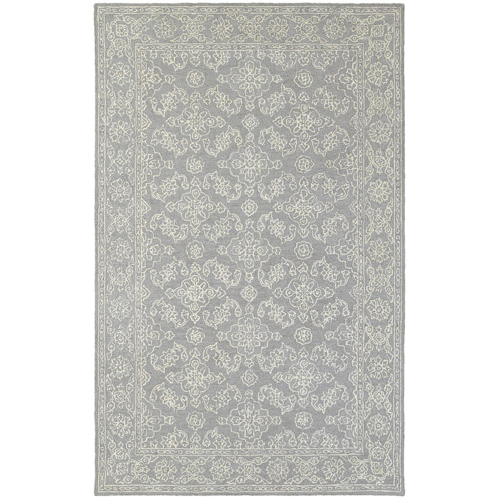 Oriental Weavers Manor Grey/Stone Oriental 81208 Area Rug