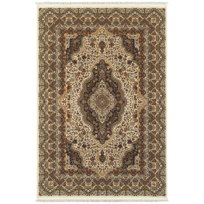 Oriental Weavers Masterpiece Ivory/Multi Oriental 5560W Area Rug