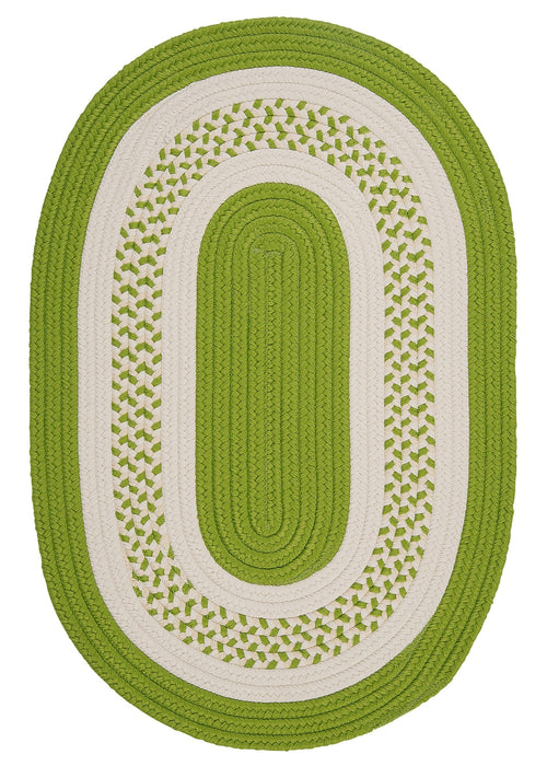 Colonial Mills Crescent NT62 Bright Green Indoor/Outdoor Area Rug