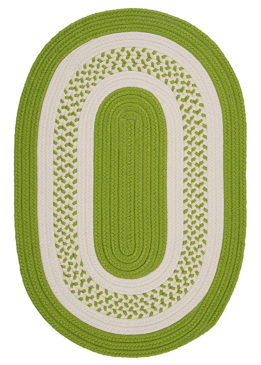 Colonial Mills Crescent NT62 Bright Green Indoor/Outdoor Area Rug