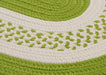Colonial Mills Crescent NT62 Bright Green Indoor/Outdoor Area Rug
