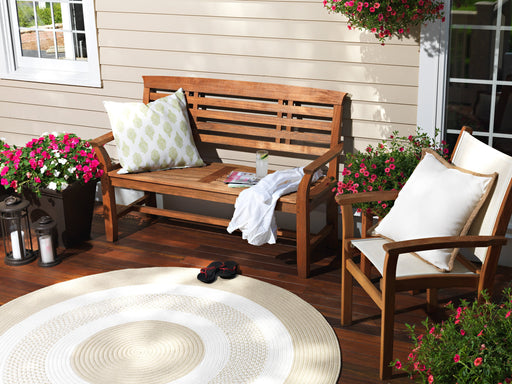 Colonial Mills Crescent NT81 Linen Indoor/Outdoor Area Rug