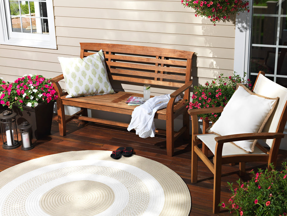 Colonial Mills Crescent NT81 Linen Indoor/Outdoor Area Rug