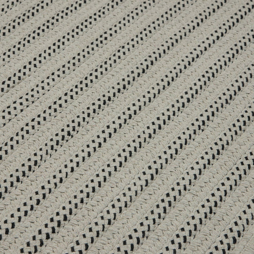 Colonial Mills Sunbrella Booth Bay OO19 Black Sunbrella Area Rug