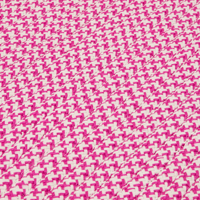 Colonial Mills Outdoor Houndstooth Tweed OT78 Magenta Indoor/Outdoor Area Rug