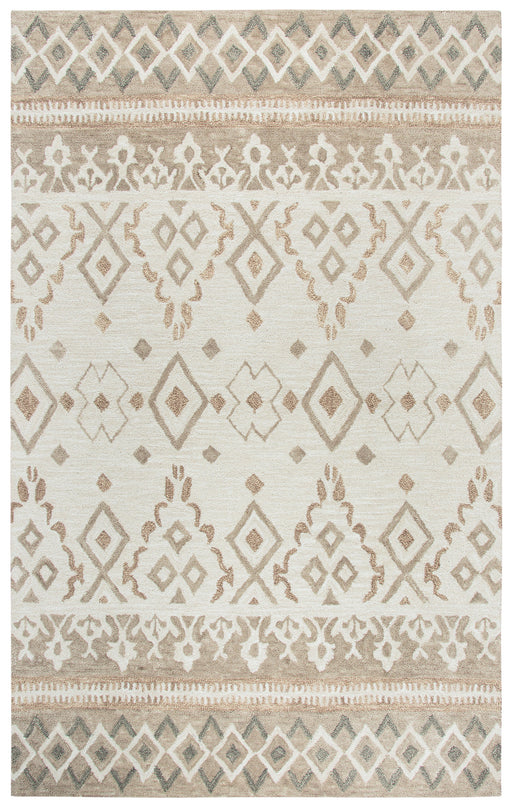 Rizzy Home Opulent OU934A Natural Geometric Area Rug