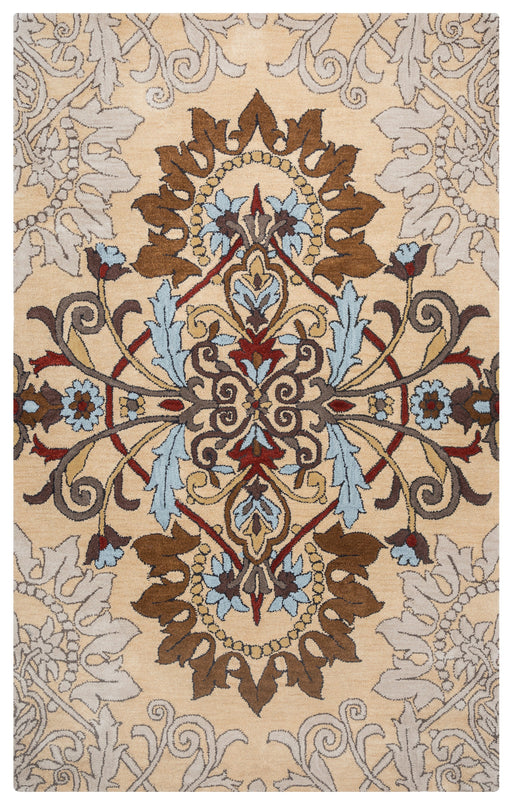 Rizzy Home Palmer PA9315 Beige Ornamental Area Rug