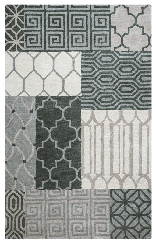 Rizzy Home Palmer PA9323 Multi-Colored Patchwork Area Rug