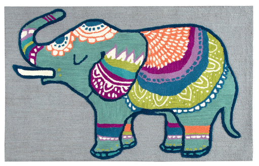 Rizzy Home Play Day PD639A Gray Elephant Area Rug