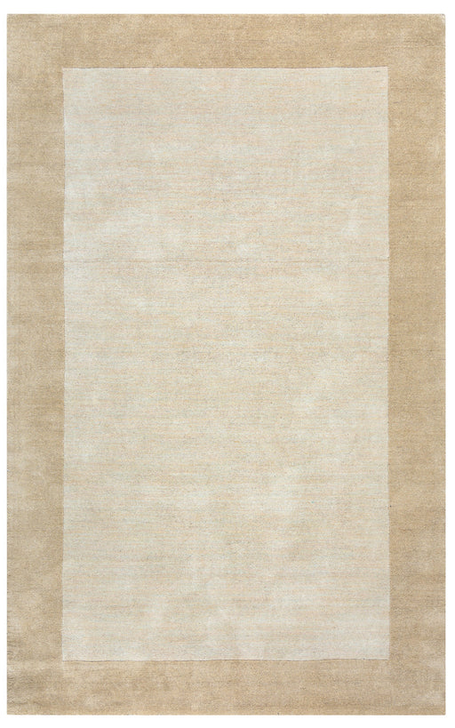 Rizzy Home Platoon PL1014 Khaki Boarder Area Rug