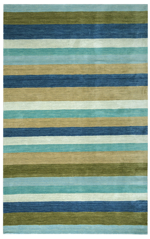 Rizzy Home Platoon PL3129 Multi-Colored Stripe Area Rug