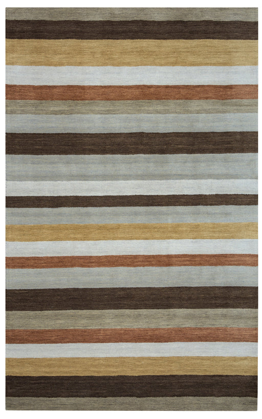 Rizzy Home Platoon PL3131 Multi-Colored Stripe Area Rug