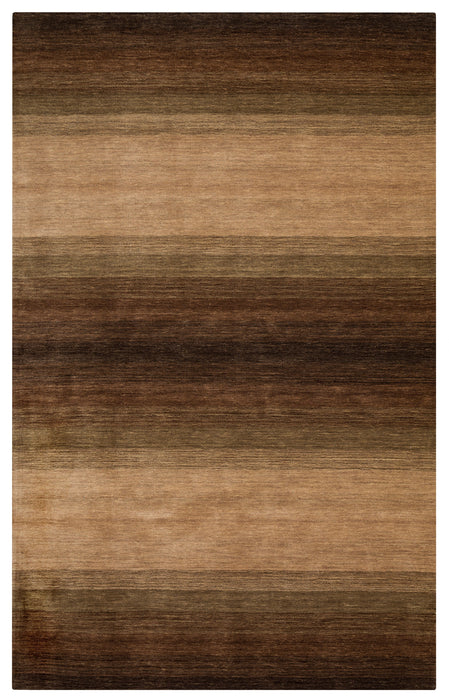Rizzy Home Platoon PL9346 Brown Stripe Area Rug