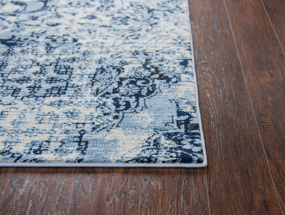 Rizzy Home Panache PN6959 Ivory Patch Work Floral Area Rug