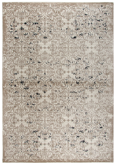 Rizzy Home Panache PN6970 Beige Medallion Area Rug