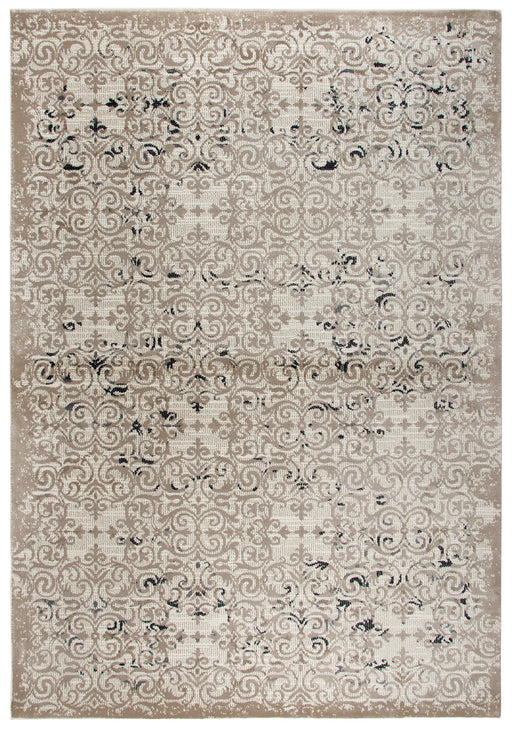 Rizzy Home Panache PN6970 Beige Medallion Area Rug