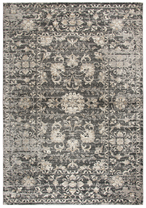 Rizzy Home Panache PN6986 Gray Floral Distress Area Rug